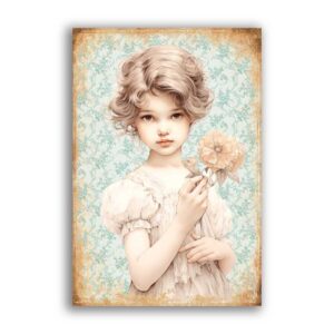 GF-BABY-018. Rice paper large format