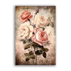 GF-FLOWERS-074. Rice paper large format