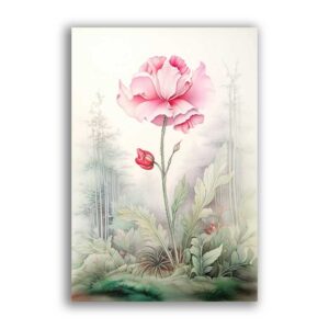 GF-FLOWERS-085. Rice paper large format