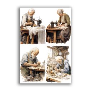 GF-JOBS-001. Rice paper large format