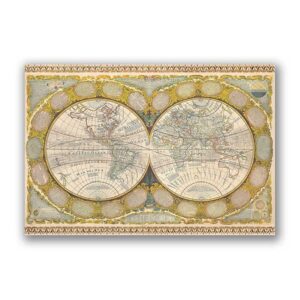 GF-MAPS-011. Rice paper large format