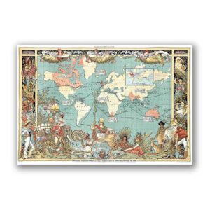 GF-MAPS-012. Rice paper large format