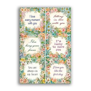 GF-PHRASES-009. Rice paper large format
