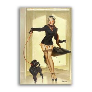 GF-PIN-UP-021. Rice paper large format