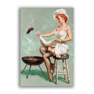 GF-PIN-UP-024. Rice paper large format