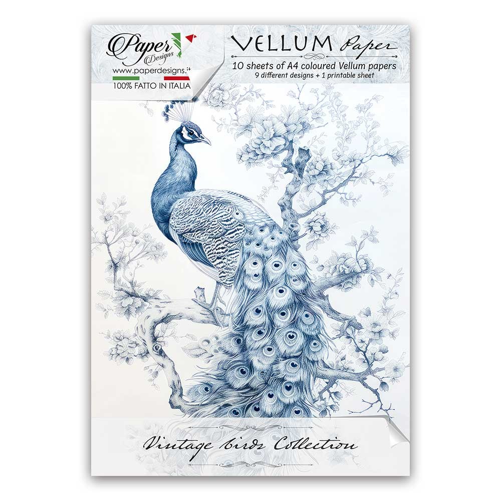 Vintage Birds - Vellum Paper