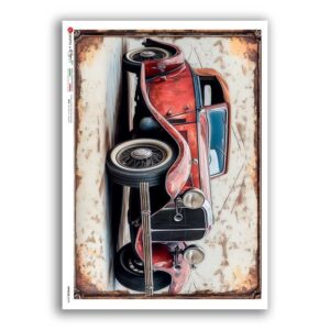 VEHICLES-0078. Vehicles Rice Paper for decoupage.