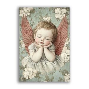 GF-BABY-023. Rice paper large format