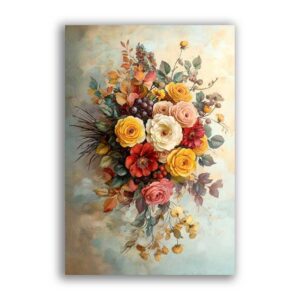 GF-FLOWERS-090. Rice paper large format