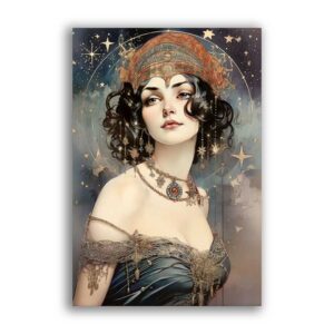 GF-ART NOUVEAU-050. Rice paper large format