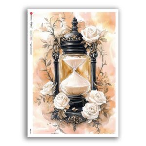 TIME-0064. Watches Rice paper for the decoupage.