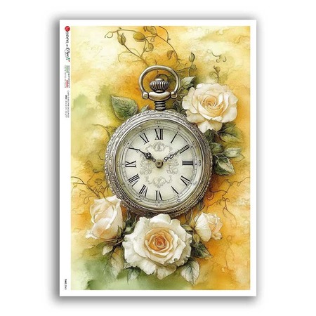 TIME-0065. Watches Rice paper for the decoupage.