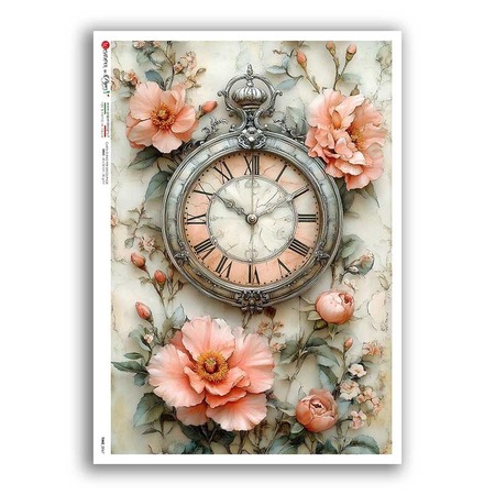 TIME-0067. Watches Rice paper for the decoupage.