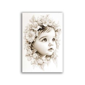 GF-BABY-032. Rice paper large format