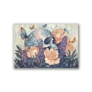 GF-SKULLS-039. Rice paper large format