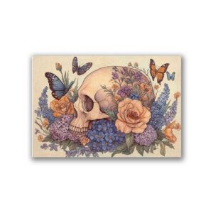 GF-SKULLS-040. Rice paper large format