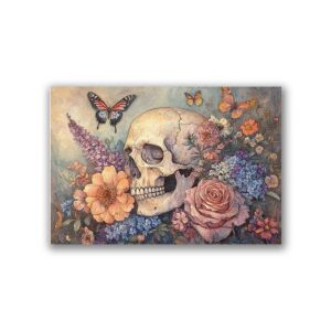 GF-SKULLS-041. Rice paper large format