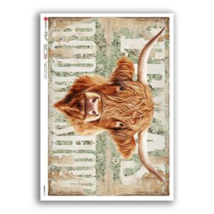 ANIMALS-0275. Animals Rice Paper for decoupage.