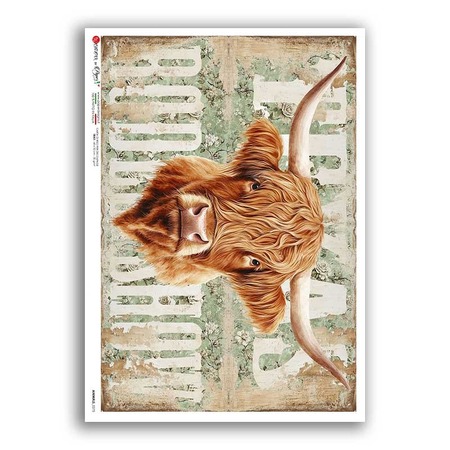 ANIMALS-0275. Animals Rice Paper for decoupage.