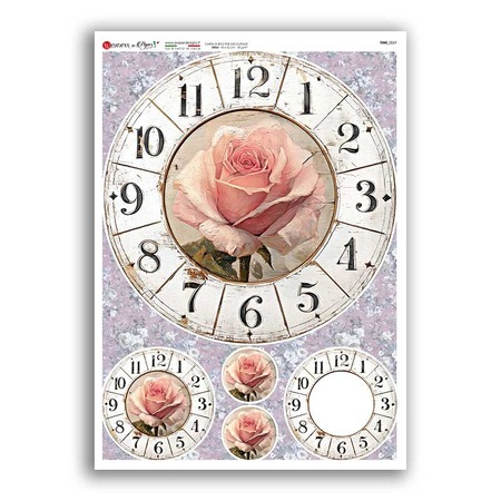 TIME-0069. Watches Rice paper for the decoupage.