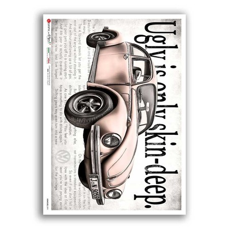 VEHICLES-0091. Vehicles Rice Paper for decoupage.