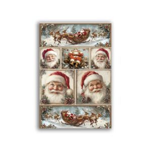 GF-CHRISTMAS-021. Rice paper large format