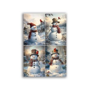 GF-CHRISTMAS-029. Rice paper large format