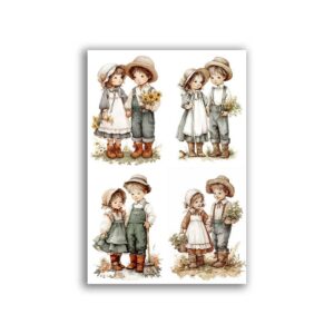 GF-COUNTRY-030. Rice paper large format
