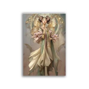 GF-ART NOUVEAU-058. Rice paper large format