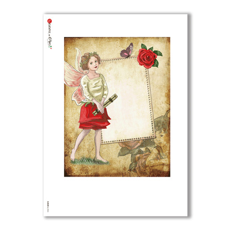 ALBUM-L-0066. Rice Paper album for decoupage.