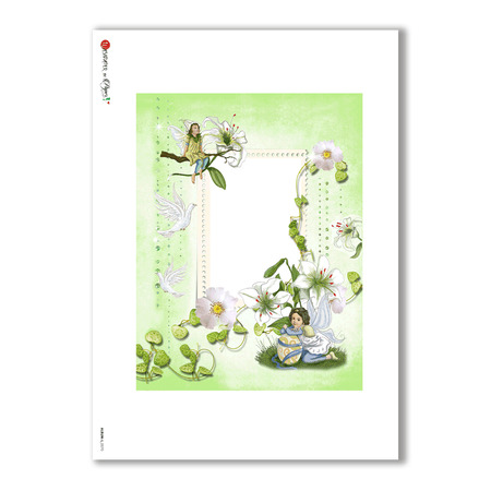 ALBUM-L-0070. Rice Paper album for decoupage.