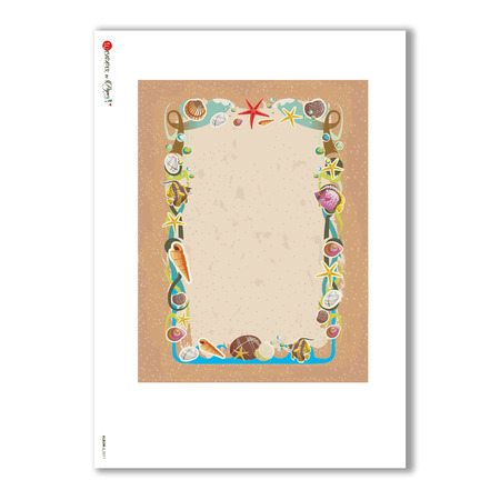 ALBUM-L-0071. Rice Paper album for decoupage.