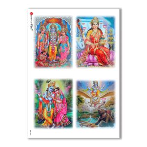 CULT-0006. Holy Rice Paper for decoupage.