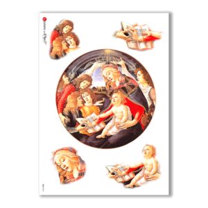 CULT-0012. Holy Rice Paper for decoupage.