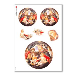 CULT-0013. Holy Rice Paper for decoupage.
