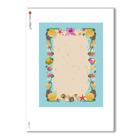 ALBUM-L-0073. Rice Paper album for decoupage.