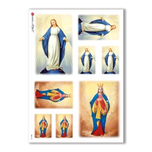 CULT-0017. Holy Rice Paper for decoupage.