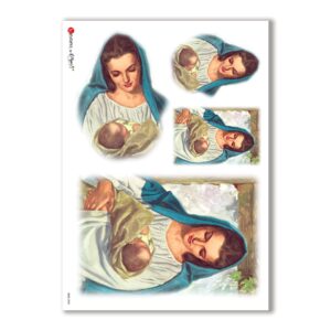 CULT-0033. Holy Rice Paper for decoupage.