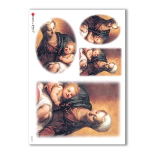 CULT-0037. Holy Rice Paper for decoupage.