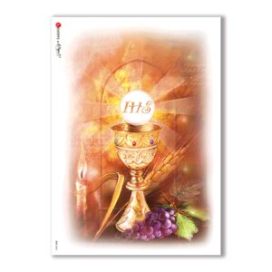CULT-0042. Holy Rice Paper for decoupage.
