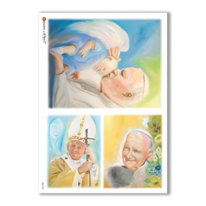 CULT-0055. Holy Rice Paper for decoupage.