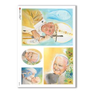 CULT-0056. Holy Rice Paper for decoupage.