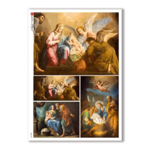 CULT-0097. Holy Rice Paper for decoupage.