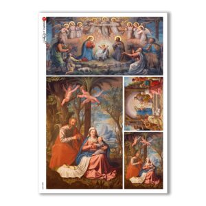 CULT-0099. Holy Rice Paper for decoupage.