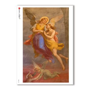 CULT-0103. Holy Rice Paper for decoupage.