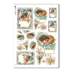 CULT-0116. Holy Rice Paper for decoupage.