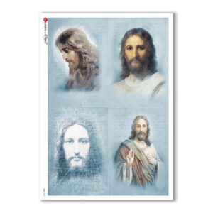 CULT-0130. Holy Rice Paper for decoupage.