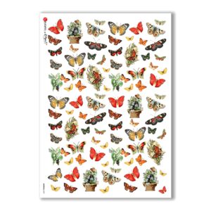 ANIMALS-0027. Animals Rice Paper for decoupage.