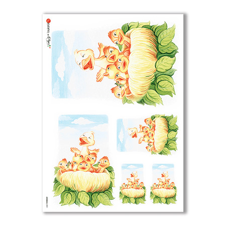 ANIMALS-0031. Animals Rice Paper for decoupage.