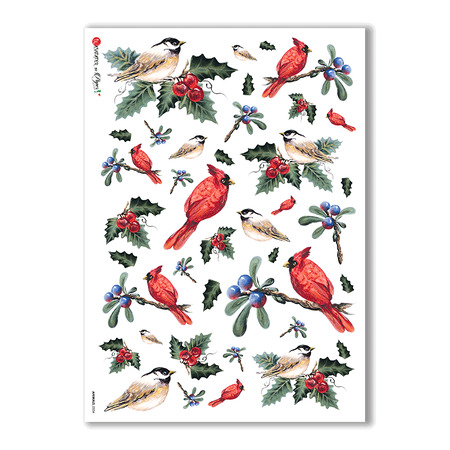 ANIMALS-0034. Animals Rice Paper for decoupage.